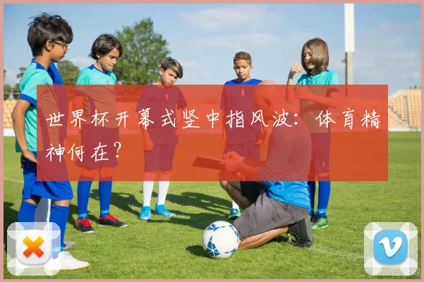 世界杯开幕式竖中指风波：体育精神何在？