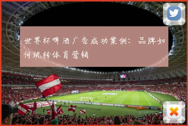 世界杯啤酒广告成功案例：品牌如何玩转体育营销